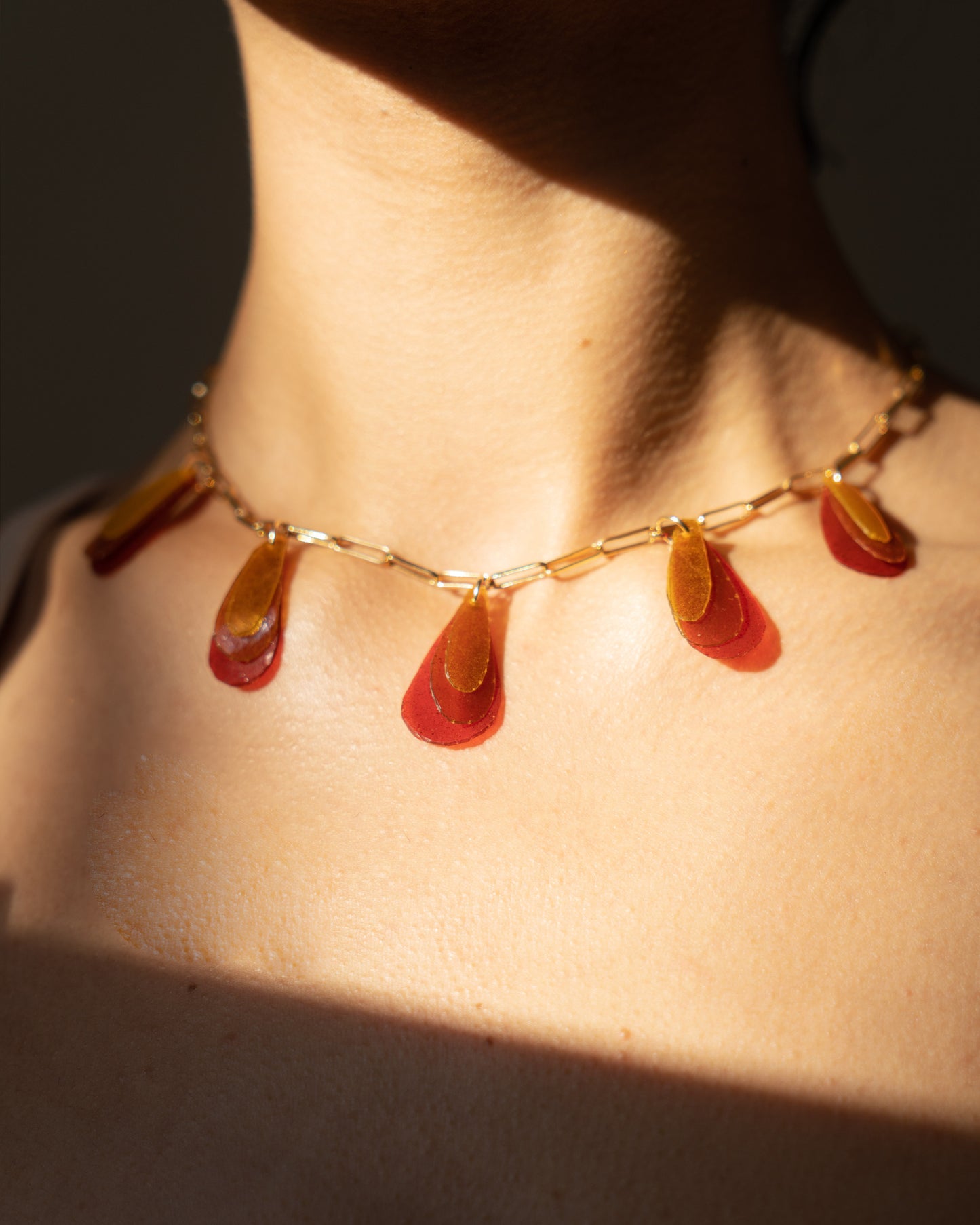 Apex Fringe Necklace