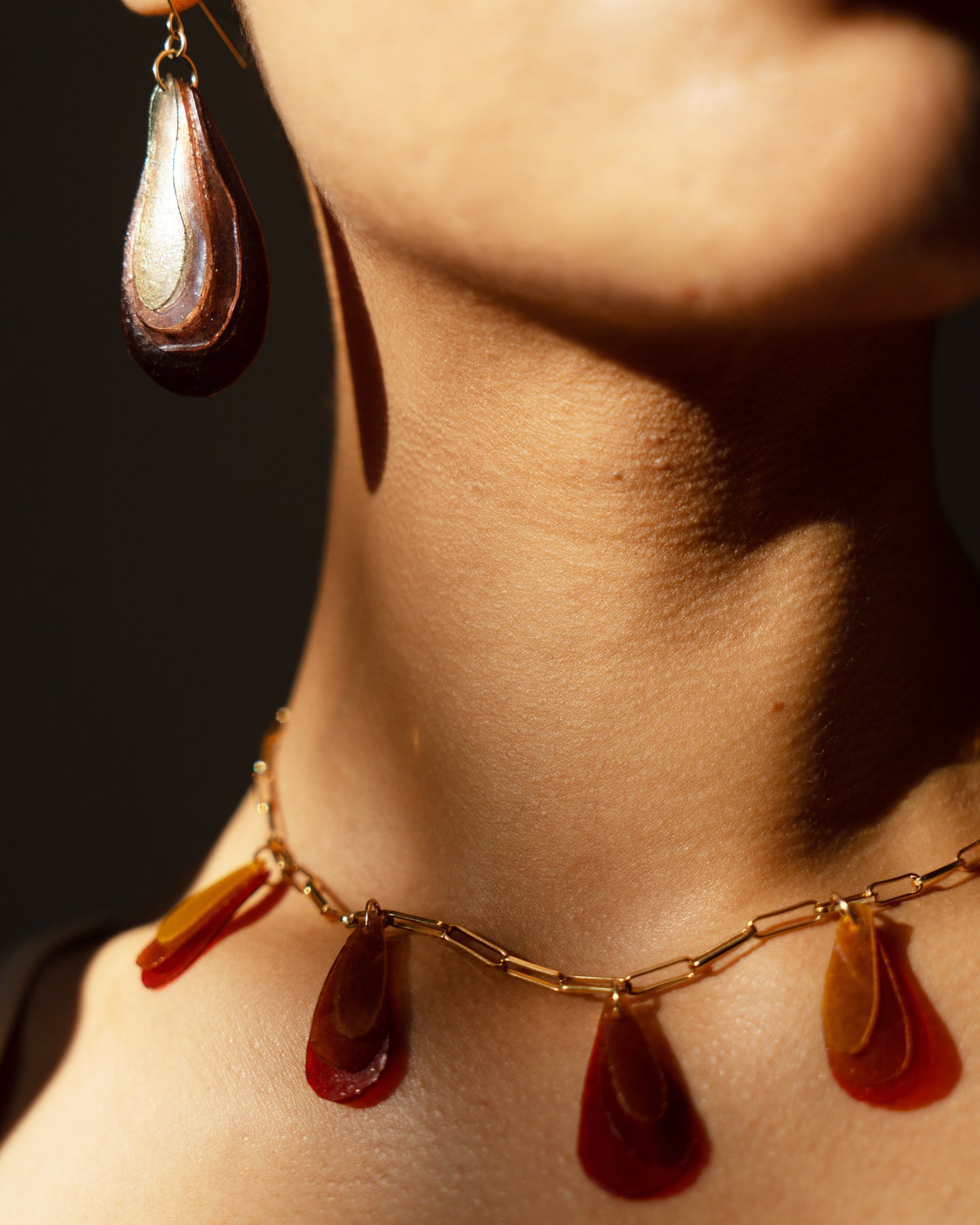 Apex Fringe Necklace